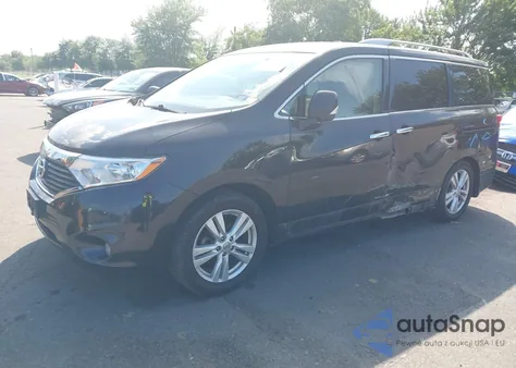 2012 Nissan Quest Le из США, поврежденный, VIN JN8AE2KP8C9047535